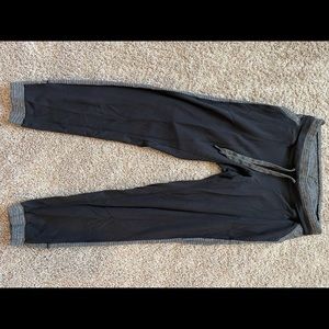 Black lululemon joggers
